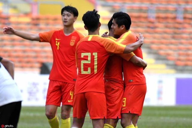 勇毅共奋进 | 中国国奥5球胜老挝 预选赛获首胜 勇毅共奋进 | 中国国奥5球胜老挝 预选赛获首胜